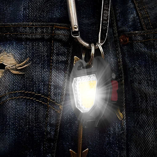 Multifunctional Magnetic Emergency Mini Portable Super Bright LED Keychain